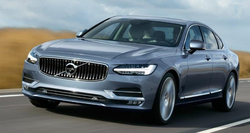 Volvo S90 को मिली टाॅप क्लास सेफ्टी रैंकिंग