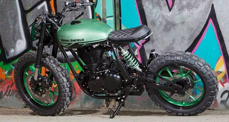 बाइक देसी पर अंदाज विदेशी, यह है Royal Enfield Green Fly