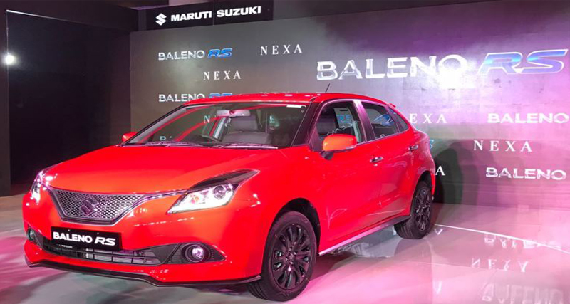 देश में लाॅन्च हुई Baleno RS, कीमत ...