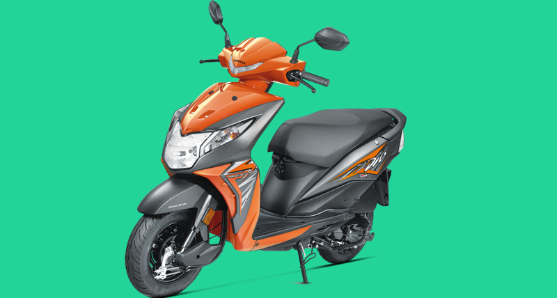 Honda Dio अब BSIV व AHO के साथ उपलब्ध