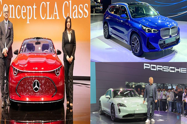 AUTO EXPO 2025: में लांच हुई शानदार लुक और दमदार फीचर्स से लेस Mercedes, BMW और Porsche की लग्जरी कारें