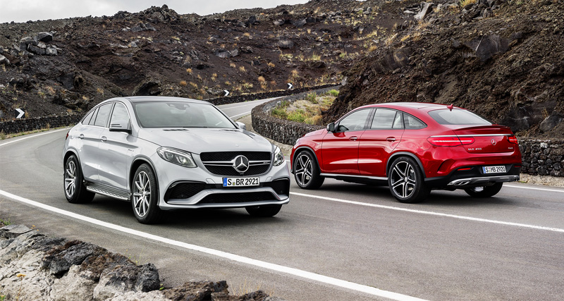 पहली बार सामने आई अपडेट Mercedes-Benz GLE Class