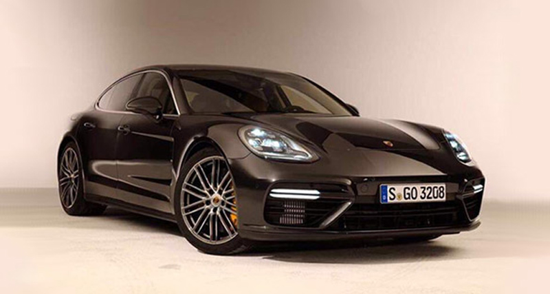 2017 Porsche Panamera की फोटो आॅनलाइन लीक